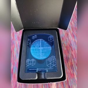 Lego STAR WARS Death Star Collectible Coin & Blue Card